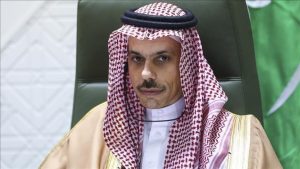 Saudi ingatkan Israel bencana serang Rafah 1 Menteri Luar Negeri Arab Saudi Faisal bin Farhan. (Foto: Anadolu)