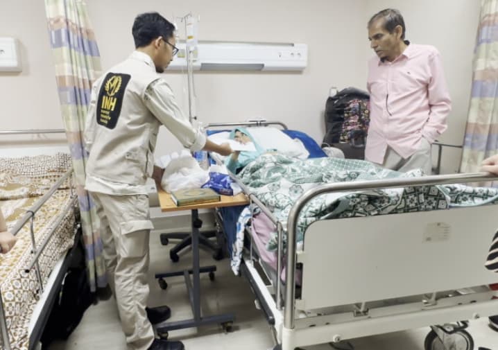 INH luncurkan program bantuan kemanusiaan bagi pengungsi Palestina di Mesir 4 HUSEIN GAZA