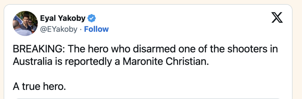 Influencer pro-Israel pelintir identitas Muslim penyelamat Yahudi di Australia 6 Screenshot 2025 12 16 at 08.28.20