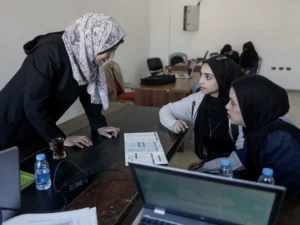 Universitas Islam Gaza Bangkit dari Reruntuhan Demi Masa Depan Palestina 3 AFP 20251202 86TM2FY v1 HighRes PalestinianIsraelConflictEducation 1764686643