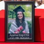 AA 20240914 35642177 35642171 FUNERAL OF TURKISH AMERICAN ACTIVIST AYSENUR EZGI EYGI IN TURKIYES AYDIN 1