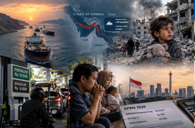 Ekonomi – Ongkos Selat yang Tertutup: Membaca Proyeksi IMF tentang Kontraksi Ekonomi Timur Tengah dan Gemanya bagi Indonesia